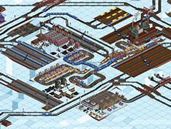 An above-the-snowline game featuring with densely clustered industries and lots of trams.